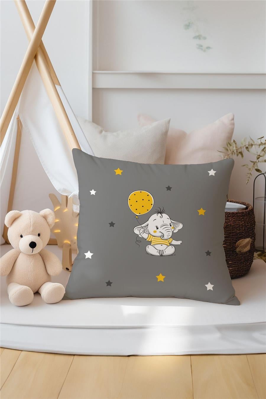 Balon Ve Fil Çocuk Ve Bebek Odası 3&