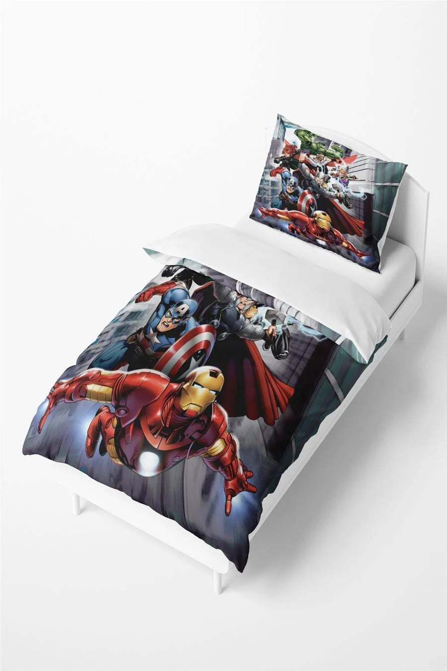 Marvel Süper Kahramanlar Desenli Çocuk Ve Bebek Nevresim Takımı Tlan-302