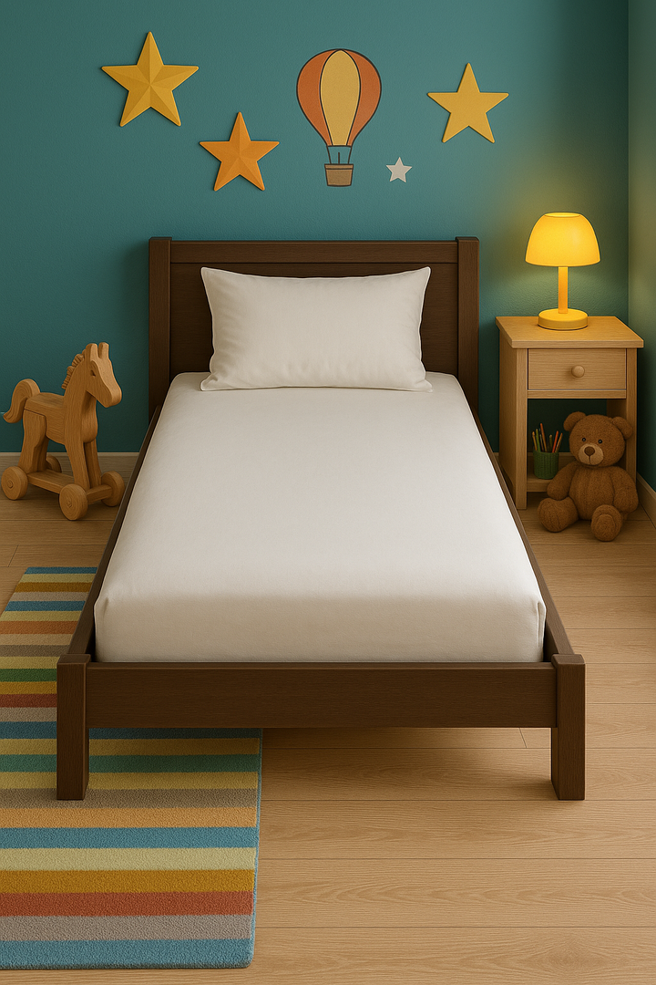Talia Home Tek Kişilik Beyaz Lastikli Çarşaf 100x200cm Tlac-001